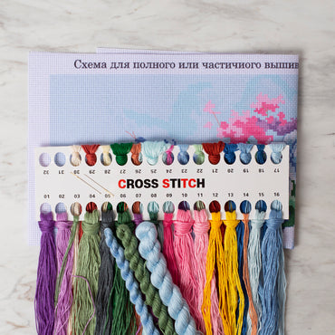 Kanaviçe Nakış Seti 40x50 cm - 0278