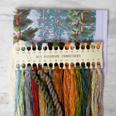 Kanaviçe Nakış Seti 40x50 cm - 0137