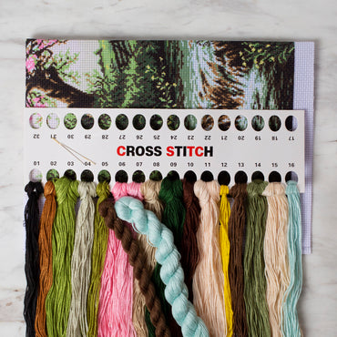 Kanaviçe Nakış Seti 40x50 cm - 0221