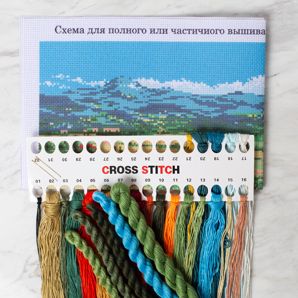 Kanaviçe Nakış Seti 40x50 cm - 0198