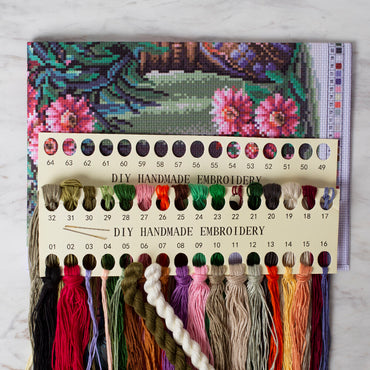 Kanaviçe Nakış Seti 40x50 cm - 0282