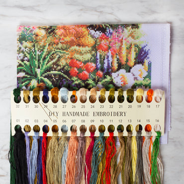 Kanaviçe Nakış Seti 40x50 cm - 0233