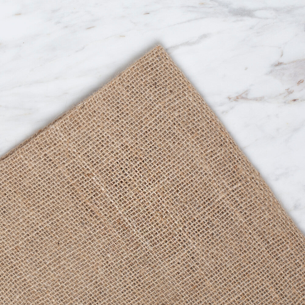 LOREN CRAFTS NATÜREL ÇUVAL , JÜT HASIR KUMAŞ 1 METRE