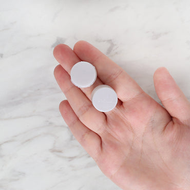 Loren Crafts 2'li 2 cm Beyaz Çıngırak