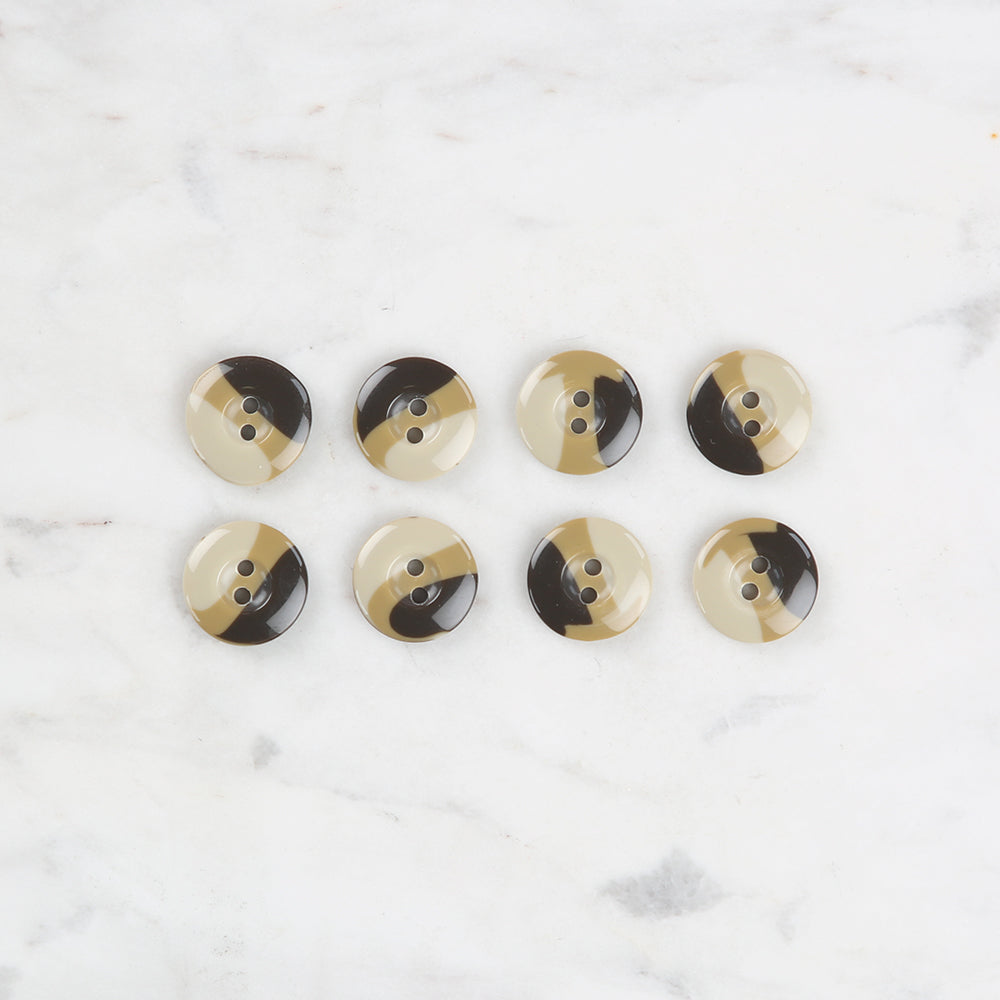 Loren Crafts 8'li Düğme Renkli - 1122