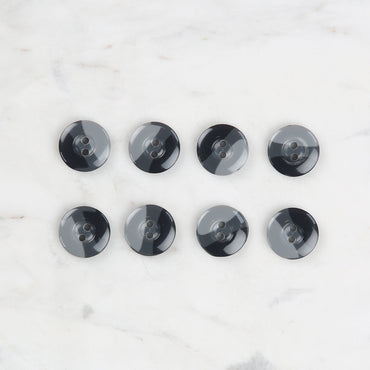 Loren Crafts 8'li Düğme Gri - 1129