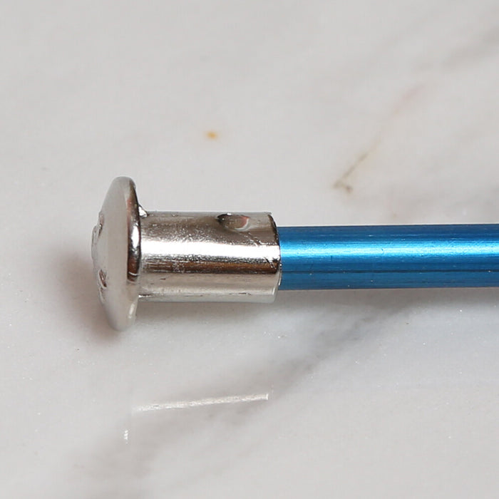 Yabalı 3.5 mm 35 cm Mavi Cetvelli Örgü Tığı - YBL-348
