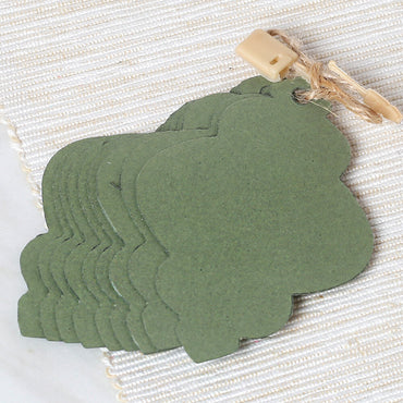 Loren 10'lu Yeşil Etiket ve Klipsli Etiket İpi