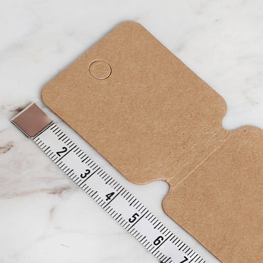 Loren 25'li Katlanabilir Kraft Takı Kolye ve Bileklik Kartı