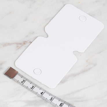 Loren 25'li Beyaz Takı Kolye Kartı