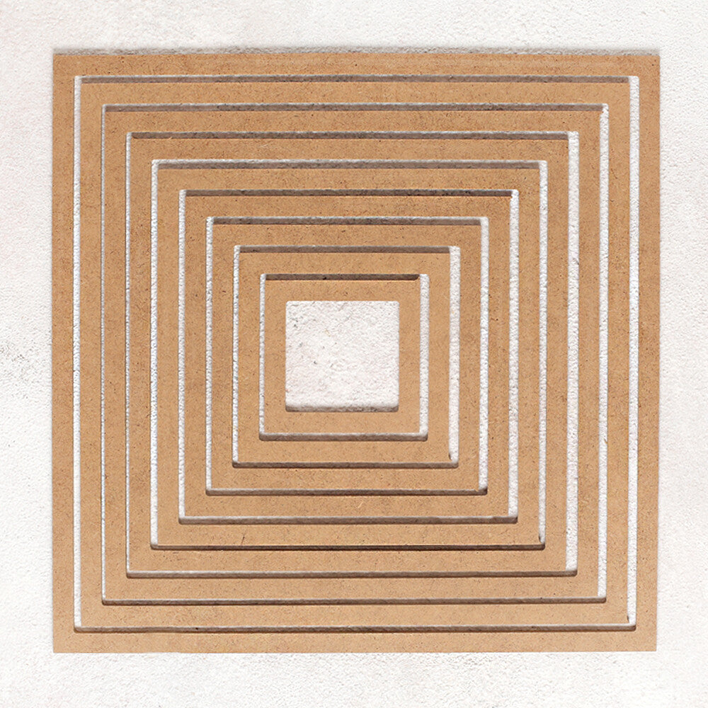 Loren Crafts Kare Düş Kapanı Makrome Kasnağı