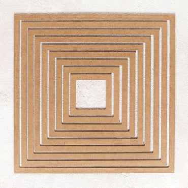 Loren Crafts Kare Düş Kapanı Makrome Kasnağı