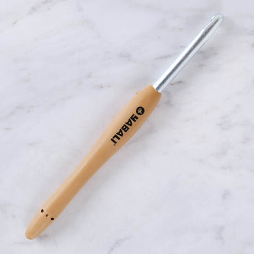 Yabalı Yumuşak Saplı Yün Tığ 6 mm Bej - YBL - 323