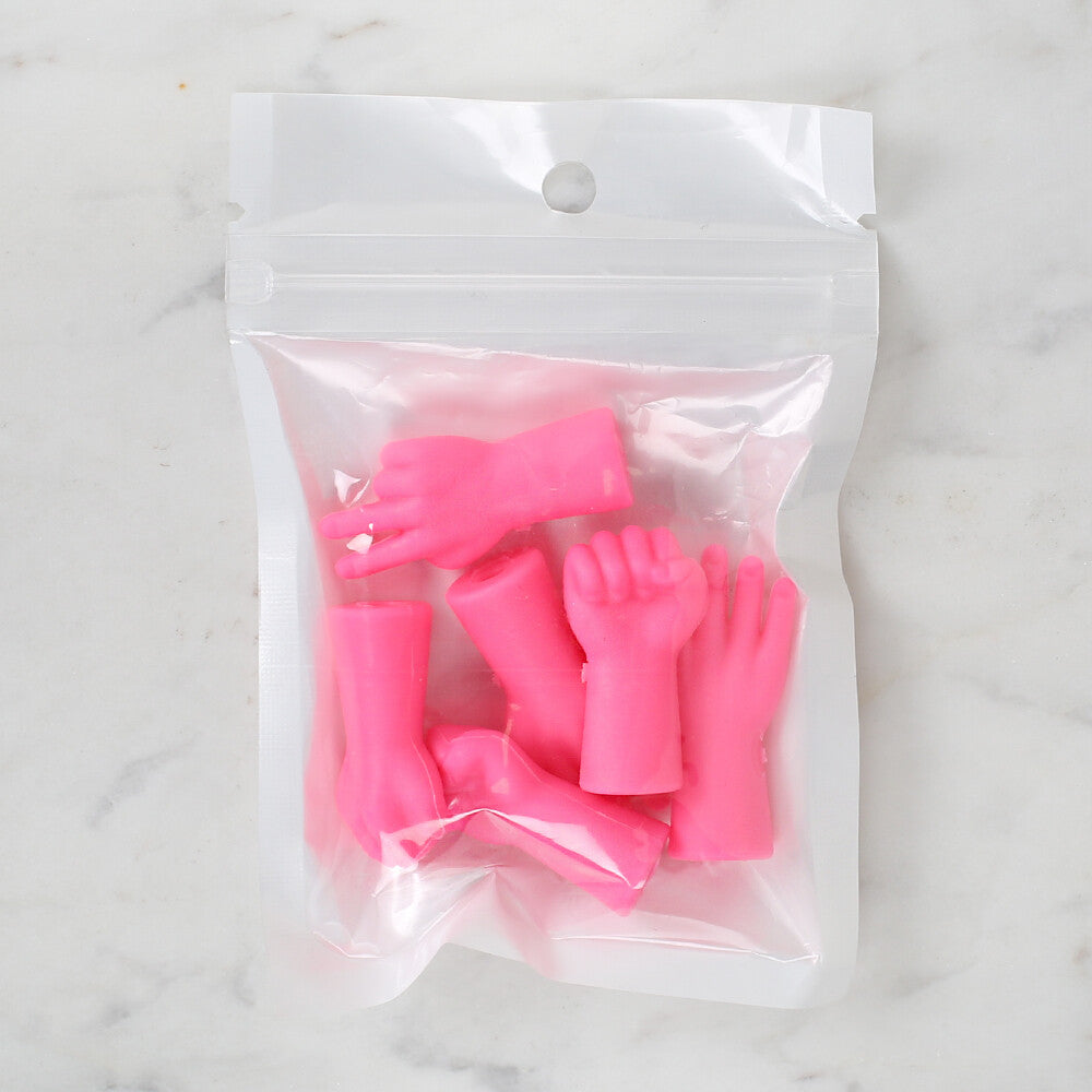 Loren Şiş Ucu Koruyucu 6'lı Paket Neon Pembe