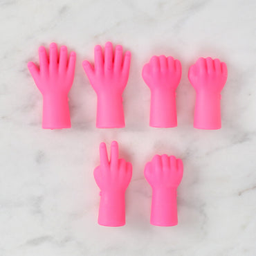 Loren Şiş Ucu Koruyucu 6'lı Paket Neon Pembe