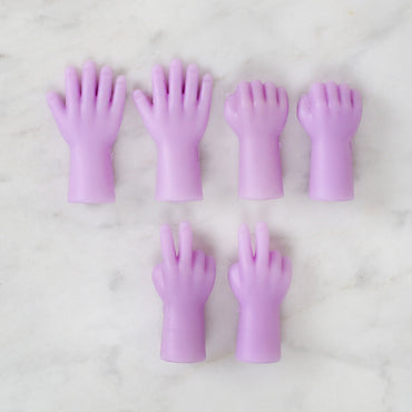 Loren Şiş Ucu Koruyucu 6'lı Paket Lila