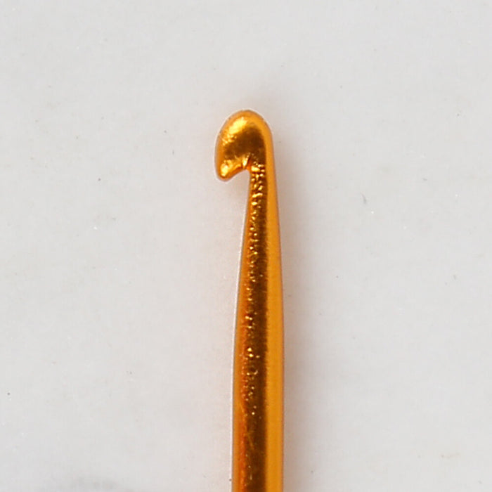 Loren Crafts 2,5 mm 35 cm Sarı Renkli Metal Gagalı Örgü Tığ - LRN327