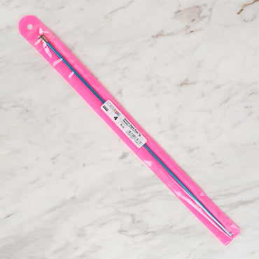 Loren Crafts 4 mm 35 cm Mavi Renkli Metal Gagalı Örgü Tığ - LRN327