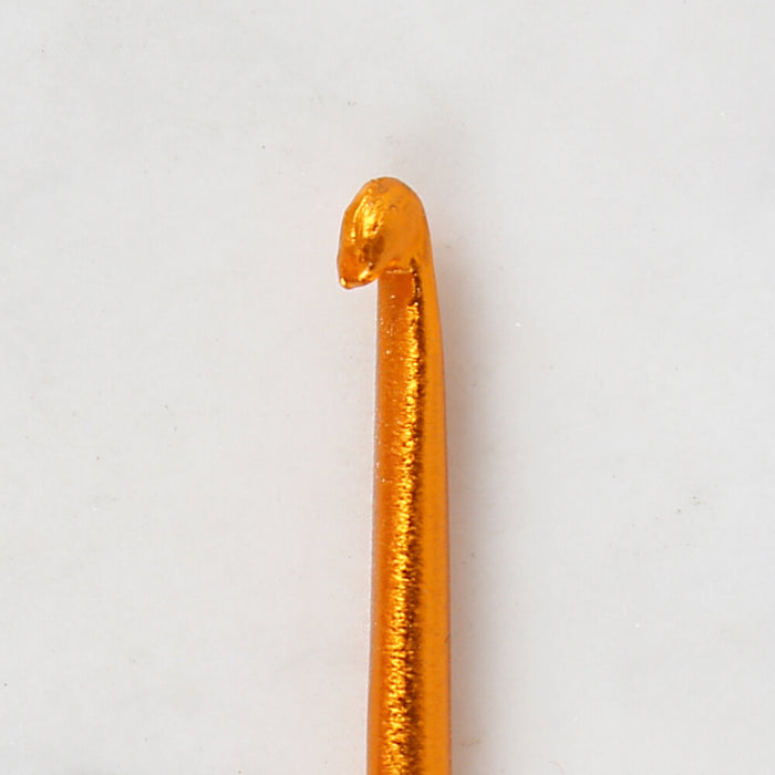 Loren Crafts 4 mm 35 cm Sarı Renkli Metal Gagalı Örgü Tığ - LRN327