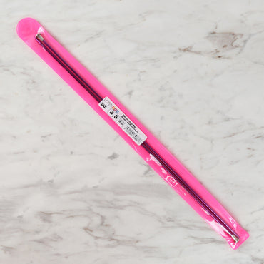 Loren Crafts 3,5 mm 35 cm Mor Metal Örgü Şişi - LRN320