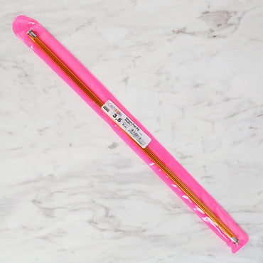 Loren Crafts 3,5 mm 35 cm Sarı Metal Örgü Şişi - LRN320