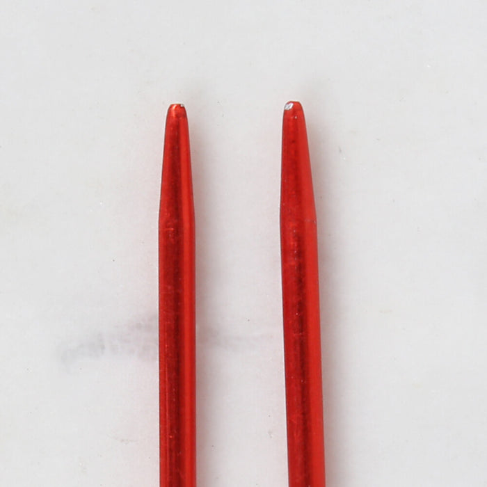 Loren Crafts 3,5 mm  35 cm Kırmızı Metal Örgü Şişi - LRN320