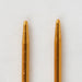 Loren Crafts 2,5 mm 35 cm Sarı Metal Örgü Şişi - LRN320