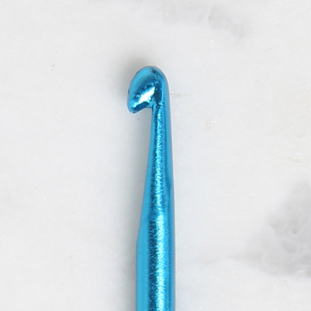 Loren Crafts 3,5 mm 25 cm Mavi Metal Gagalı Örgü Tığ - LRN325