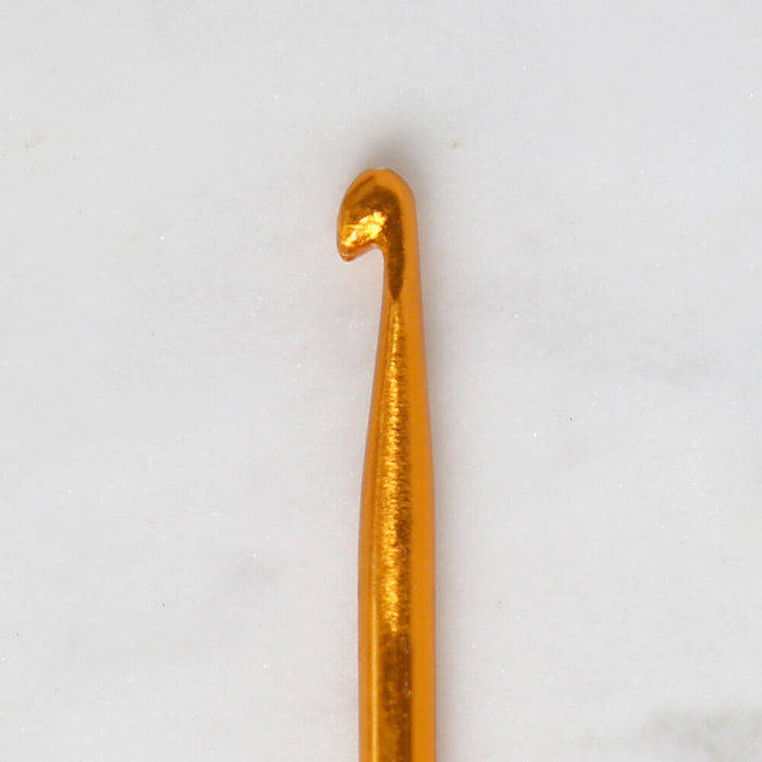 Loren Crafts 3,5 mm 25 cm Sarı Metal Gagalı Örgü Tığ - LRN325