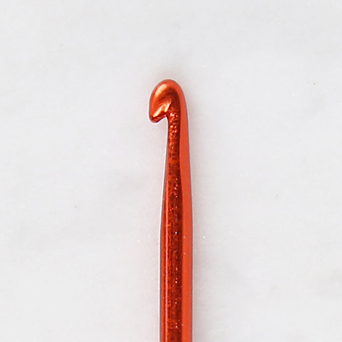 Loren Crafts 2,5 mm 25 cm Kırmızı Metal Gagalı Örgü Tığ - LRN325