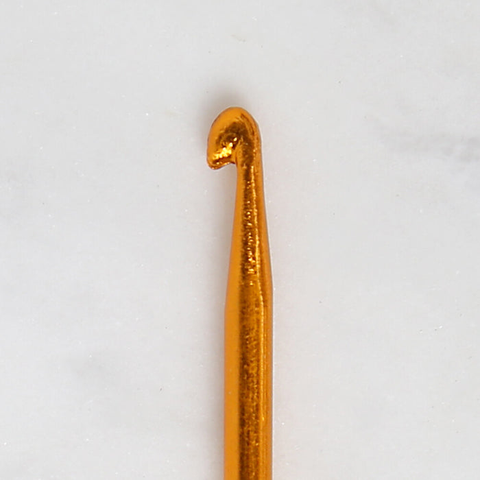Loren Crafts 3 mm 25 cm Sarı Metal Gagalı Örgü Tığ - LRN325