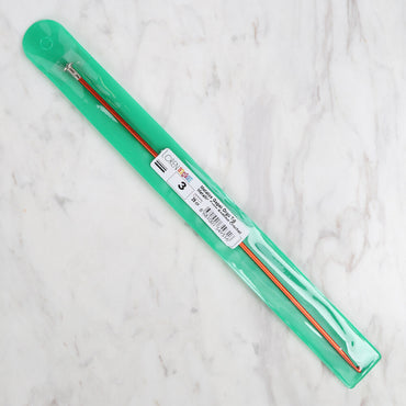 Loren Crafts 3 mm 25 cm Kırmızı Metal Gagalı Örgü Tığ - LRN325