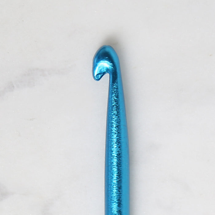 Loren Crafts 5 mm 25 cm Mavi Metal Gagalı Örgü Tığ - LRN325