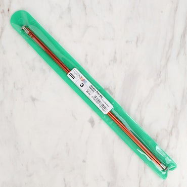 Loren Crafts 3 mm 25 cm Kırmızı Metal Çocuk Şişi - LRN326