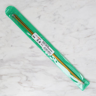 Loren Crafts 2,5 mm 25 cm Sarı Metal Çocuk Şişi - LRN326