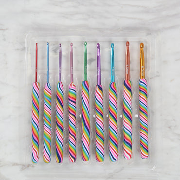 Nas Desenli Yün Tığ Seti 9 Adet