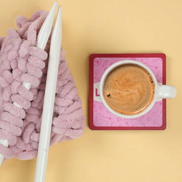 Sew Tasty Desenli Bardak Altlığı - N4370