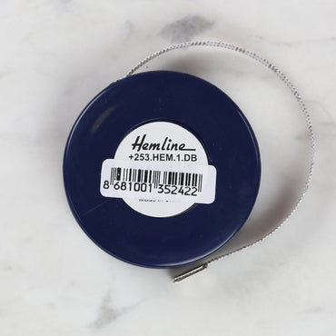 Hemline Otomatik Mezura Lacivert 150cm/60 inç - 253