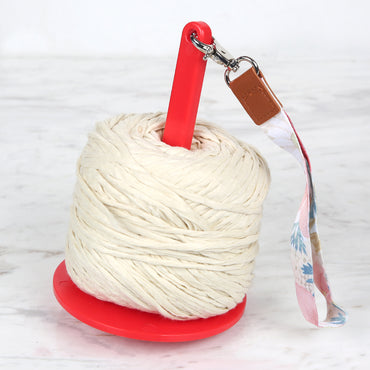 Nas Örgü Yumak Bilekte Taşıma Aparatı Kırmızı