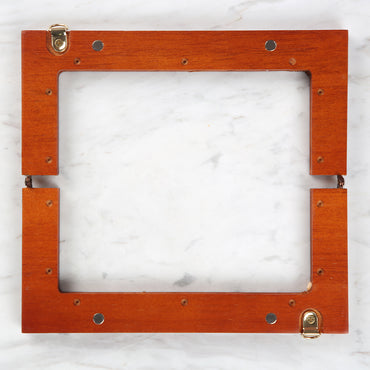 Akçaylar Ahşap Çanta Bursu Büyük Boy - Kiremit