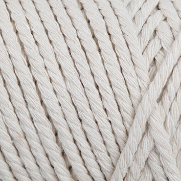 Loren Decor Slim 3 Büküm Makrome İpi Krem - L002