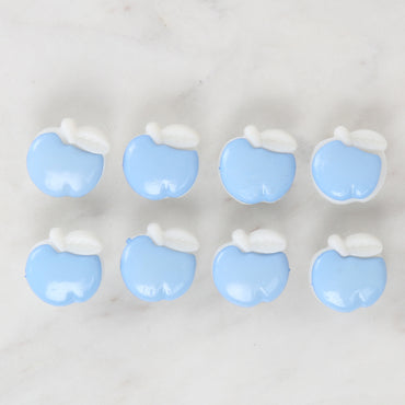 Loren Crafts 8'li Mavi Elma Düğme - 3006