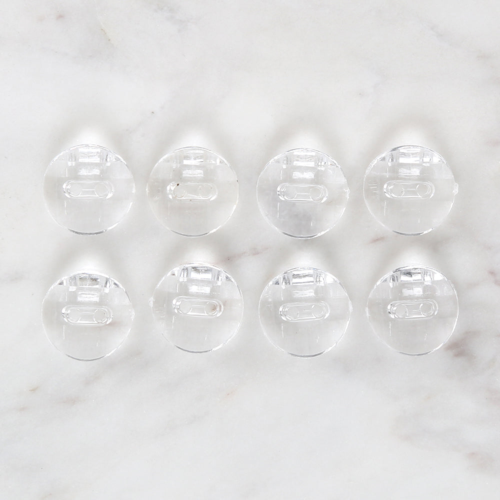 Loren Crafts 8'li Şeffaf Düğme - 3069