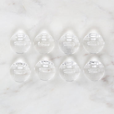 Loren Crafts 8'li Şeffaf Düğme - 3069
