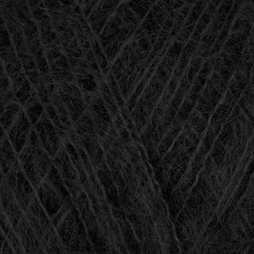 Gazzal Super Kid Mohair Siyah 25 Gr El Örgü İpi - 64409