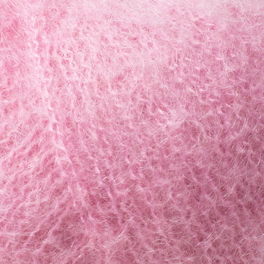 Gazzal Süper Kid Mohair Pembe 25 gr El Örgü İpi - 64412