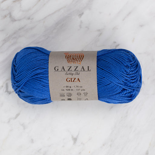 Gazzal Giza 50gr Mavi El Örgü İpi - 2477