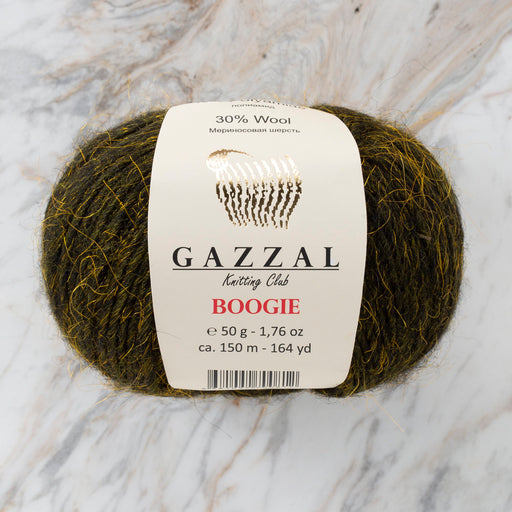 Gazzal Boogie Yeşil El Örgü İpi - 2151