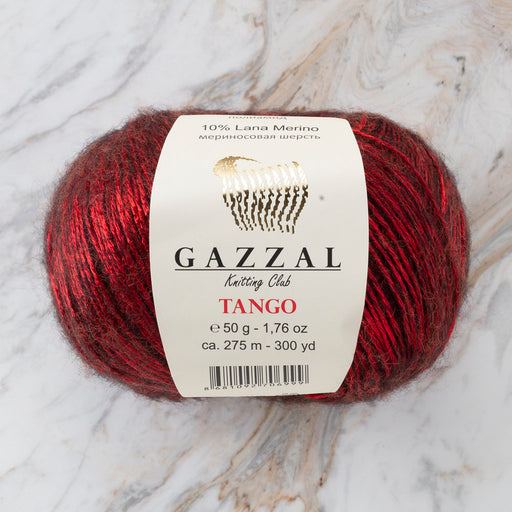Gazzal Tango Kırmızı El Örgü İpi - 1477