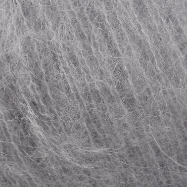 Gazzal Super Kid Mohair Gri 25 Gr El Örgü İpi - 64434